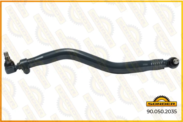 Тяга рулевая продольная Sonder 90.050.2035, 825 мм, M30×1.5, Volvo FE / Renault Premium