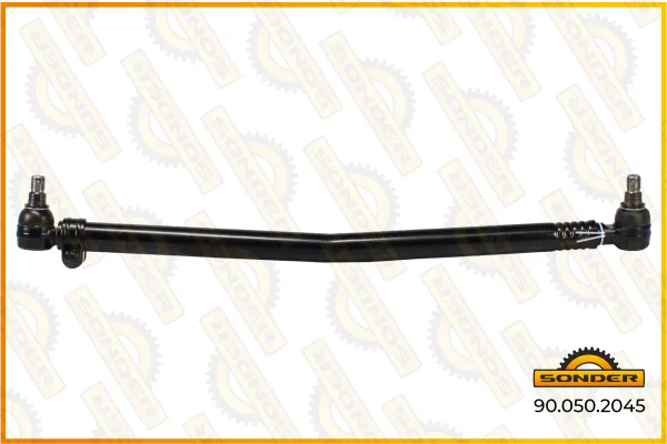 Тяга рулевая продольная Sonder 90.050.2045 Iveco, длина 822 мм, резьба M30x1.5