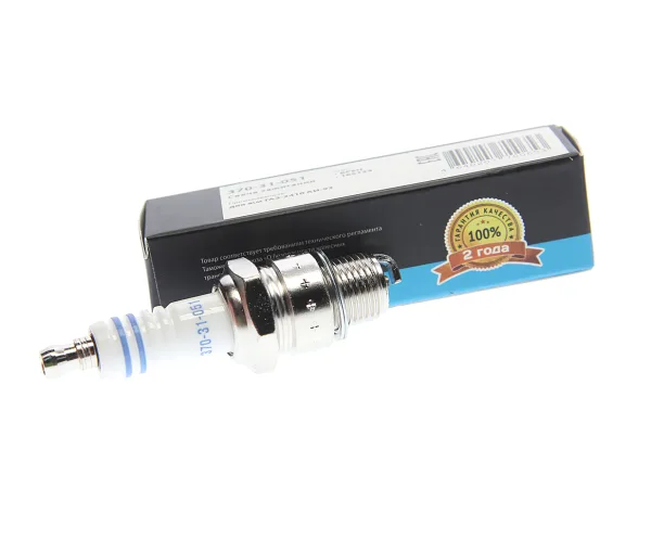 Свеча зажигания ГАЗ-2410 АИ-92 MEGAPOWER 370-31-051, комплект 4 шт