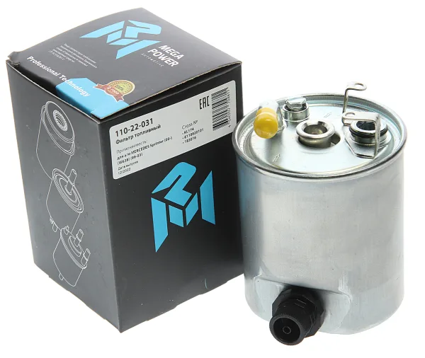 Топливный фильтр MEGAPOWER для Mercedes-Benz, артикул 110-22-031