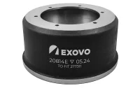Барабан тормозной EXOVO 20814E 413 мм, высота 226 мм, накладка 212 мм Scania