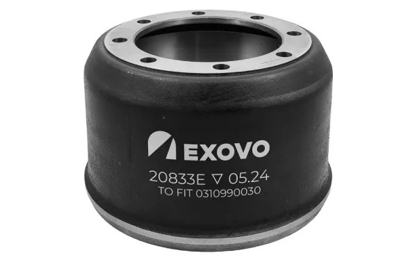 Барабан тормозной BPW EXOVO 20833E, диаметр 360 мм, ширина накладки 215 мм