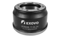 Барабан тормозной MAN EXOVO 20869E, диаметр 360 мм, накладка 189 мм, высота 247 мм