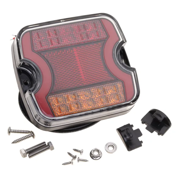 Фонарь задний грузовой MEGAPOWER 370-17-062 MAN LED правый