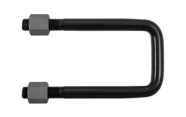 Стремянка рессоры EXOVO 02043e М24×3, длина 235 мм, ширина 103 мм