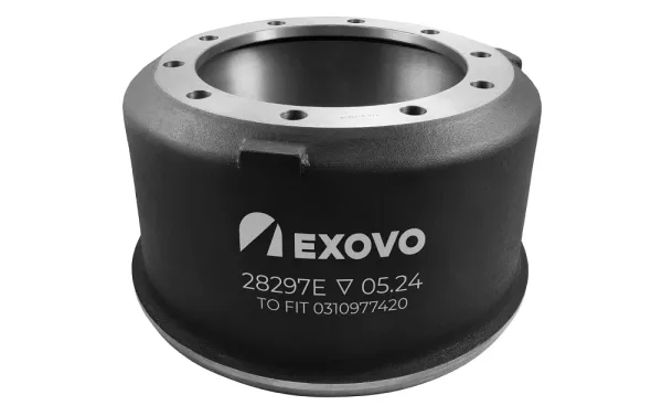 Барабан тормозной BPW ECO-MAXX 420x212, H=259, 10 отв. d23, EXOVO 28297E