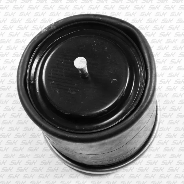 Пневморессора S&K GMBH SK-0010036-01, металлический поршень, верх 1×M24, низ 1×M16