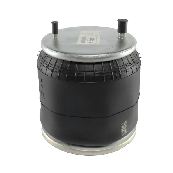 Пневморессора S&K GMBH SK-0010062-01, металлический поршень, верх 1*М20 и 1*M12, низ 4*М12