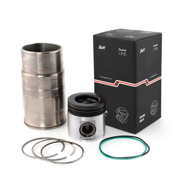 Поршневая группа S&K GMBH Premium Line d127 с уплотнительными кольцами для Scania