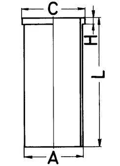 Гильза цилиндра S&K GMBH SK-0050032-PL Premium Line D=137