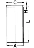 Гильза цилиндра S&K GMBH SK-0050032-PL Premium Line D=137