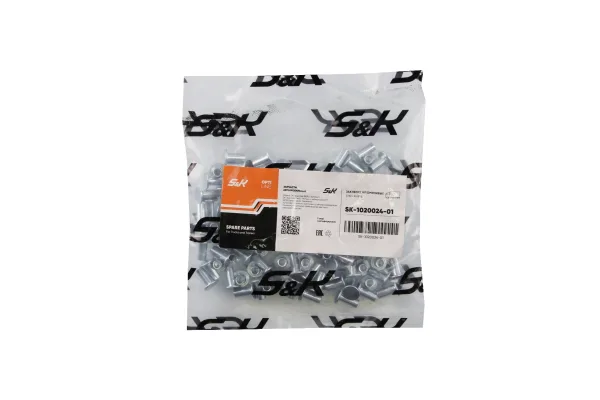 Комплект стальных заклепок S&K GMBH SK-1020024-01, 100 шт, 5 × 10.4 мм