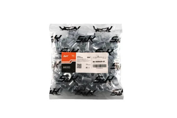 Комплект стальных заклёпок 10х18 мм, 100 шт в упаковке, S&K GMBH SK-1020029-01
