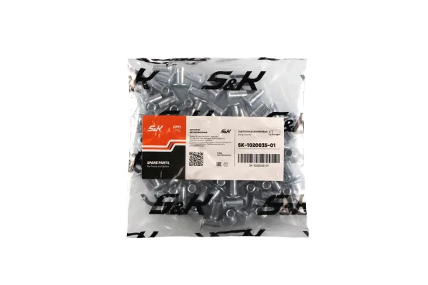 Комплект стальных заклепок S&K GMBH 6.35 × 13 мм, 100 шт