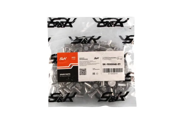 Комплект алюминиевых заклепок S&K GMBH SK-1020048-01, 100 шт