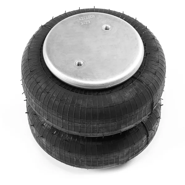 Пневморессора S&K GMBH Premium Line SK-113481-01PL, верх 1*М12 и 2*М10, низ 2*М10, SAF
