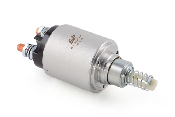 Реле стартера втягивающее (тяговое) S&K GMBH SK-1380007-01 для MAN и Mercedes-Benz