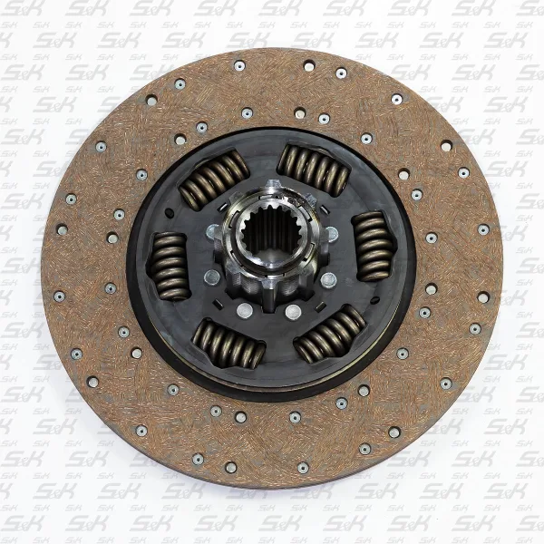 Диск сцепления S&K GMBH SK-2480022-01, 400 мм, 18 зубьев для Mercedes-Benz
