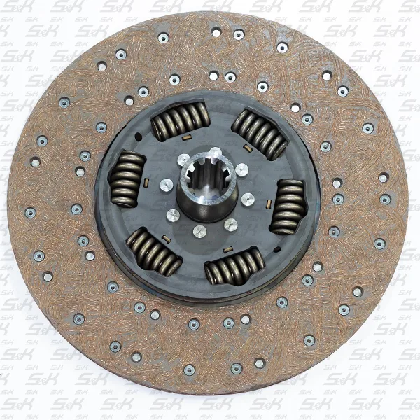 Диск сцепления ведомый 430 мм 430GTZ 1 3/4"-10N-10, 10 шлицев, КАМАЗ, S&K GMBH