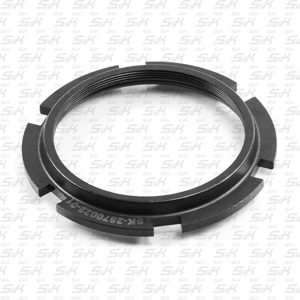 Гайка ступицы шлицевая S&K GMBH M100x1.5, высота 13,5 мм, ключ SW116