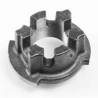 Гайка корончатая ступицы S&K GMBH М42×2, высота 40 мм, ключ 65 мм