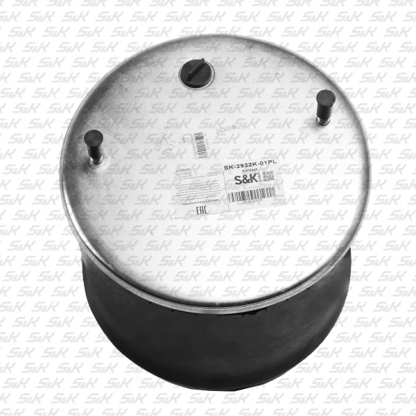 Пневморессора SAF SK-2922K-01PL Premium Line, металлический поршень, наружный Ø 265 мм