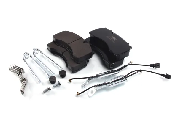Колодки тормозные дисковые S&K GMBH Premium Line 204,5×97×30 мм WVA 29141/29142 с датчиком износа
