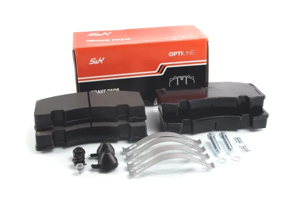 Колодки дискового тормоза S&K GMBH SK-29330-01 WVA 29308 с установочным комплектом
