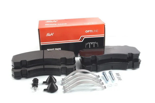Колодки тормозные дисковые S&K GMBH 29307, 248 × 109,5 × 30 мм