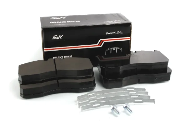 Колодки тормозные дисковые S&K GMBH WVA 29211, 216x110,2x29 мм, с комплектом
