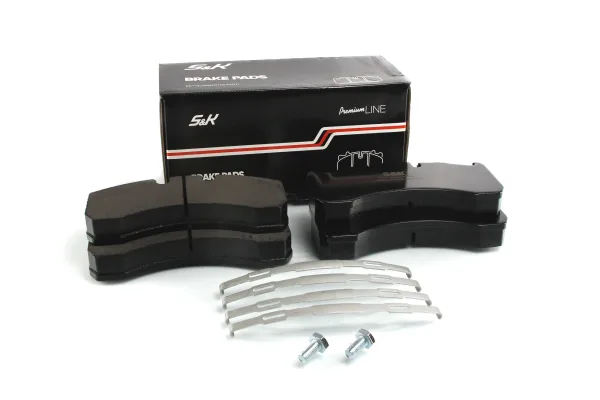 Колодки дисковые S&K GMBH SK-29347-PL Premium Line с пластинами