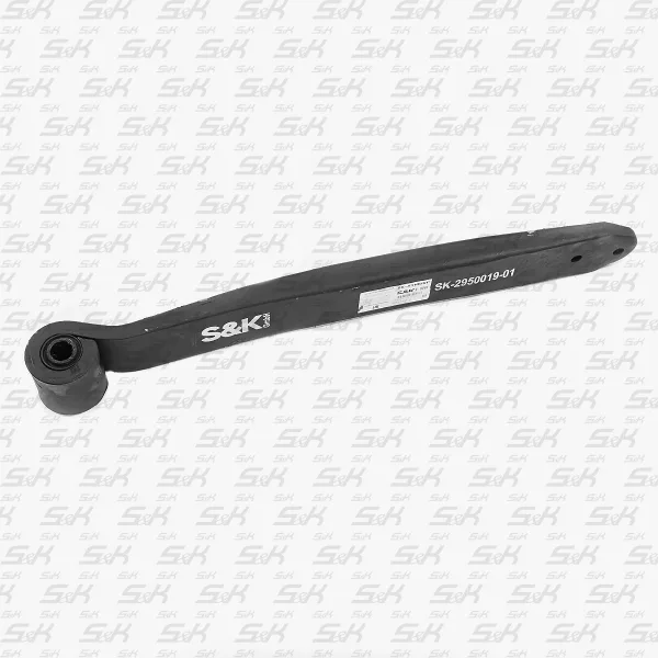 Полурессора 1-листовая S&K GMBH SK-2950019-01, длина 873 мм, ширина 100 мм, BPW