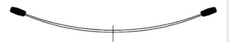Рессора S&K GMBH SK-2950119-01, 1-листовая, 1300 мм