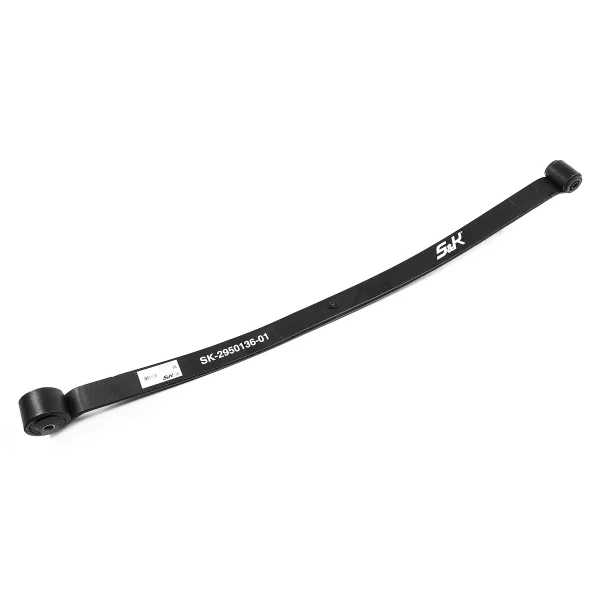 Рессора задняя 1-листовая S&K GMBH SK-2950136-01, L1430/715, высота 18 мм, ширина 70 мм
