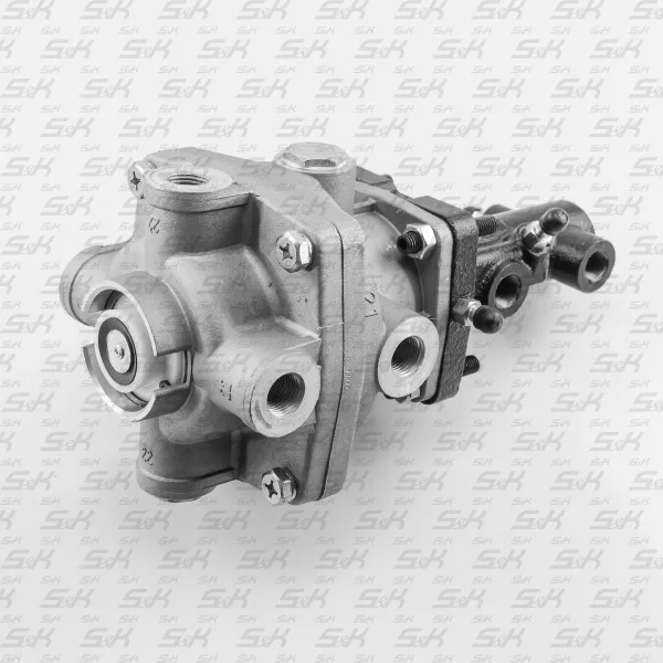 Кран тормозной S&K GMBH SK-3050030-01 для Mercedes-Benz NG, 8 бар