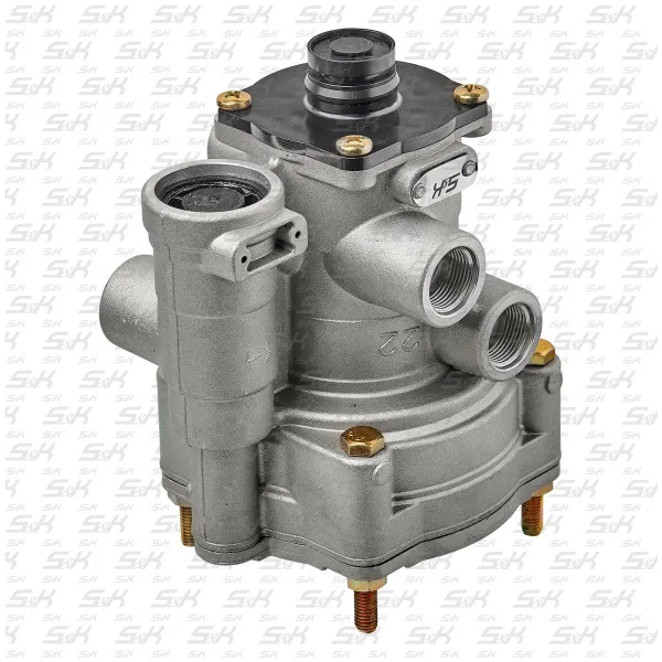 Управляющий клапан прицепа S&K GMBH SK-3050048-01, резьба М22×1,5 и М16×1,5