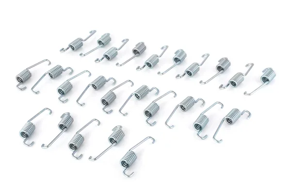 Пружина стяжная тормозных колодок S&K GMBH 105x21x4 мм, цинк, BPW / Mercedes-Benz