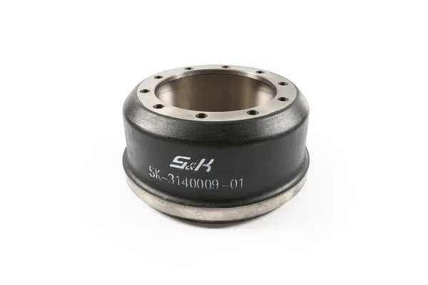 Барабан тормозной задний S&K GMBH 484/420 мм, высота 227 мм, 10 отверстий d23