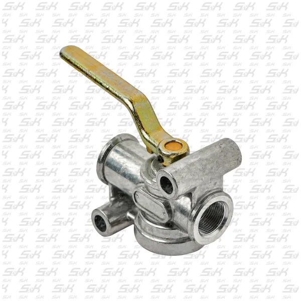 Кран запорный пневмосистемы, резьба М22×1,5, S&K GMBH SK-3170021-01