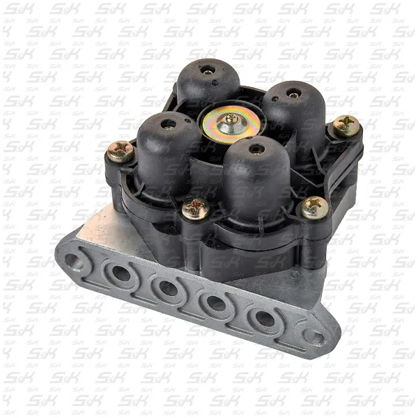 Четырёхконтурный защитный клапан пневмосистемы М22×1,5 S&K GMBH SK-3170029-01