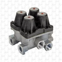 Клапан защитный 4-х контурный S&K GMBH, 13 бар, резьба М16×1,5