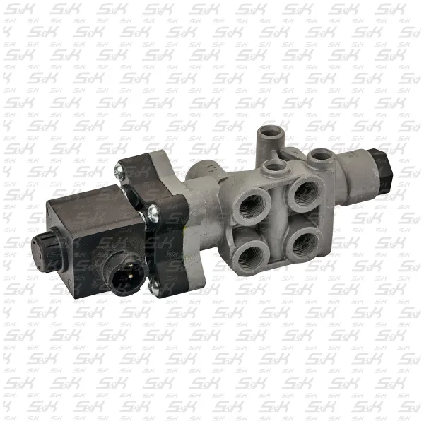 Кран управляющий подъёмом дополнительного моста S&K GMBH SK-3170061-01, 13 бар, резьба 8 x 1