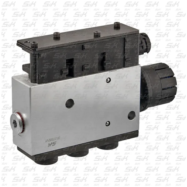 Блок клапанов ELC S&K GMBH SK-3170092-01, 4 соединения М16×1,5