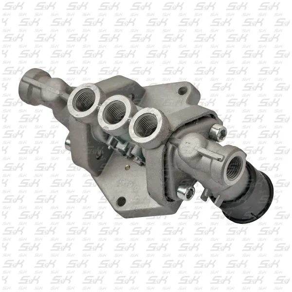 Клапан растормаживания прицепа S&K GMBH SK-3170095-01, 8,5 бар, резьба М16×1,5