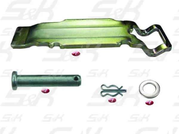 Ремкомплект суппорта S&K GMBH SK-3300016-01 — фиксатор колодки, шайба, шплинт, стопорный штифт