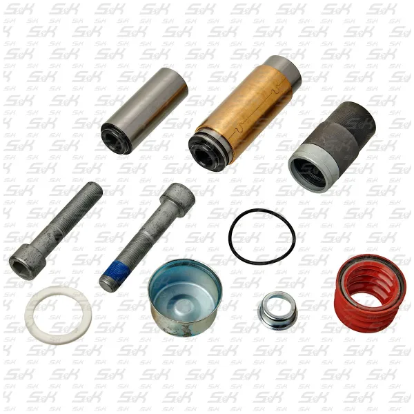 Ремкомплект суппорта S&K GMBH SK-3300072-01: направляющие, втулки, пыльник