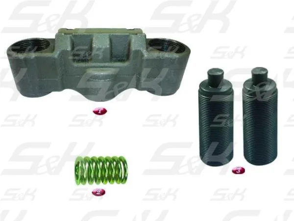 Ремкомплект тормозного суппорта S&K GMBH SK-3300087-01 — корпус вала, 2 болта, пружина