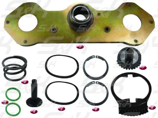 Ремкомплект механизма суппорта правый DX195 S&K GMBH SK-3300143-01, DAF, Volvo