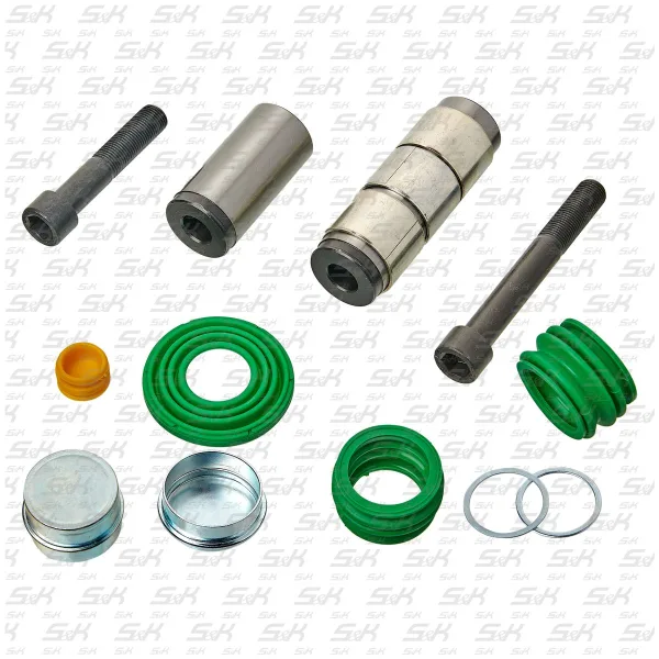 Ремкомплект суппорта: пыльники и направляющие, S&K GMBH SK-3300169-01PL, Premium Line