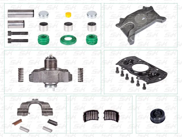 Ремкомплект левого тормозного суппорта полный S&K GMBH SK-3300215-01